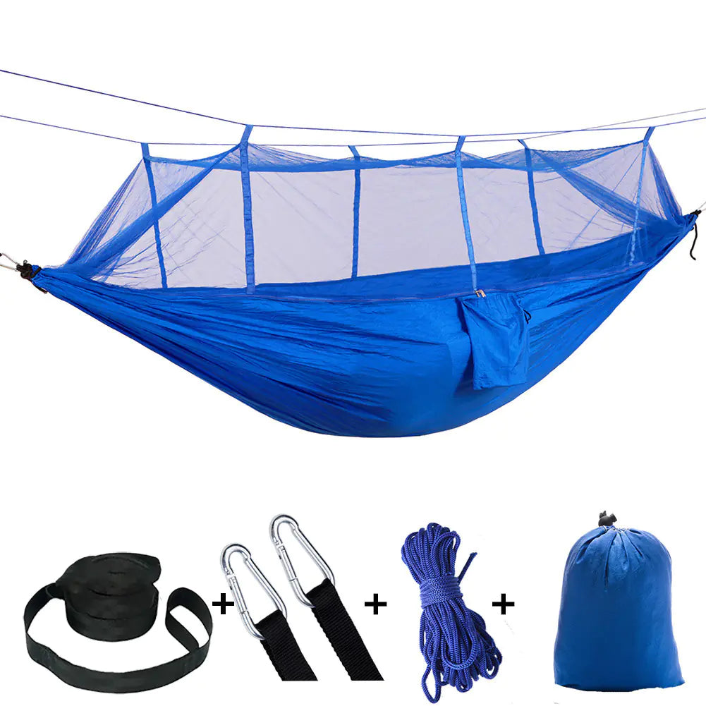 Outdoor Mosquito Net Hammock for Camping - Lightweight Nylon