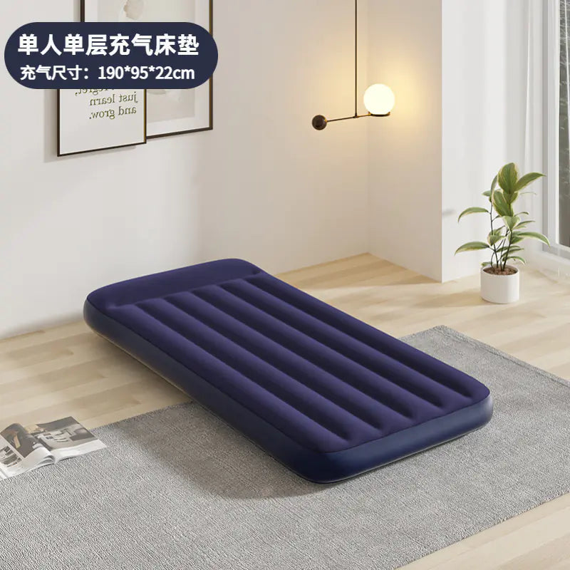 Inflatable PVC Mattress for Outdoor and Home Use
