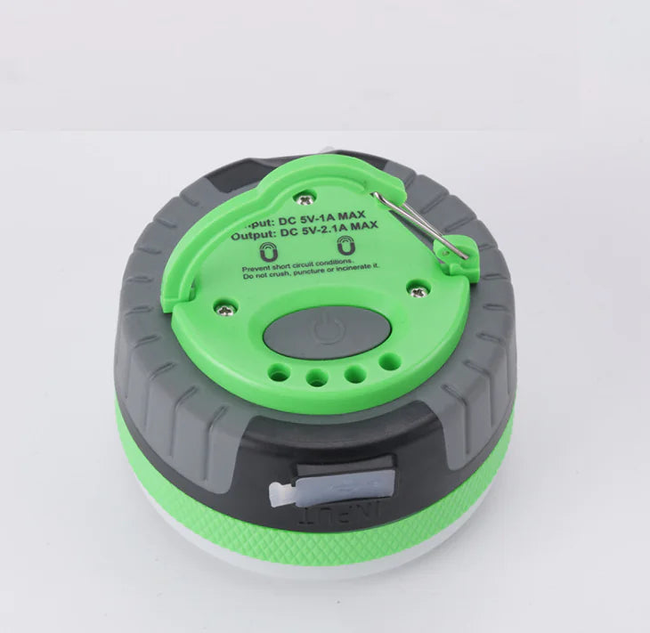LED Outdoor Tent Light - Rechargeable Camping Lantern