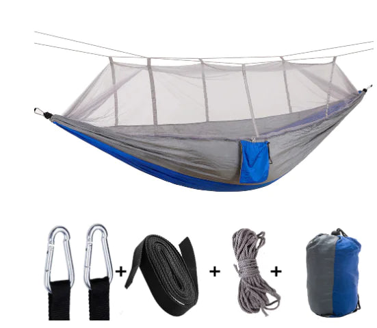Outdoor Mosquito Net Hammock for Camping - Lightweight Nylon