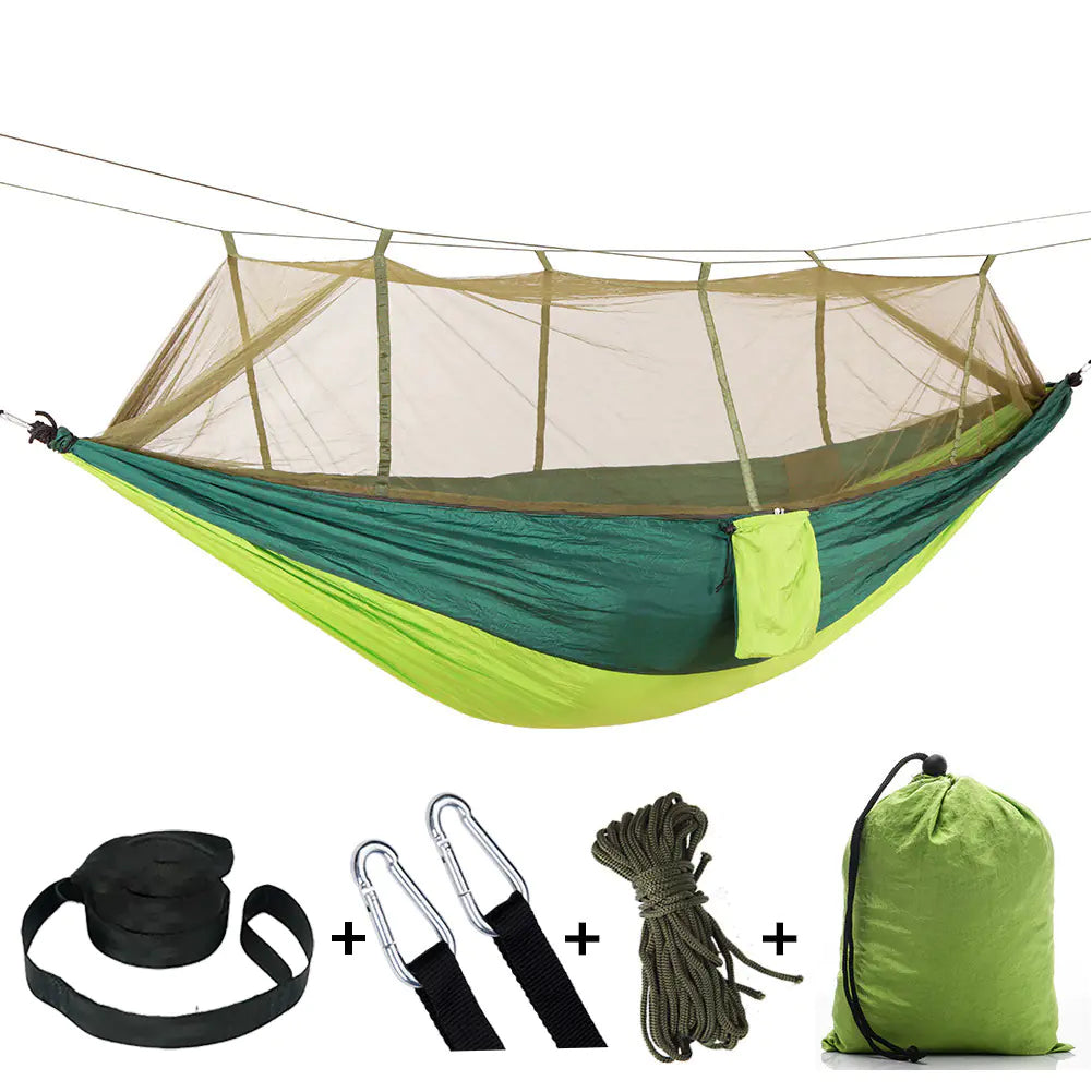 Outdoor Mosquito Net Hammock for Camping - Lightweight Nylon