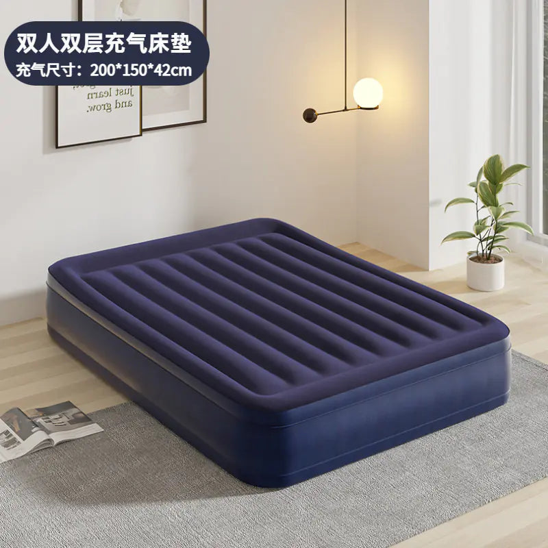 Inflatable PVC Mattress for Outdoor and Home Use