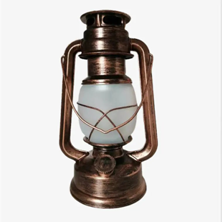 LED Vintage Flame Lantern - Camping Tent Light
