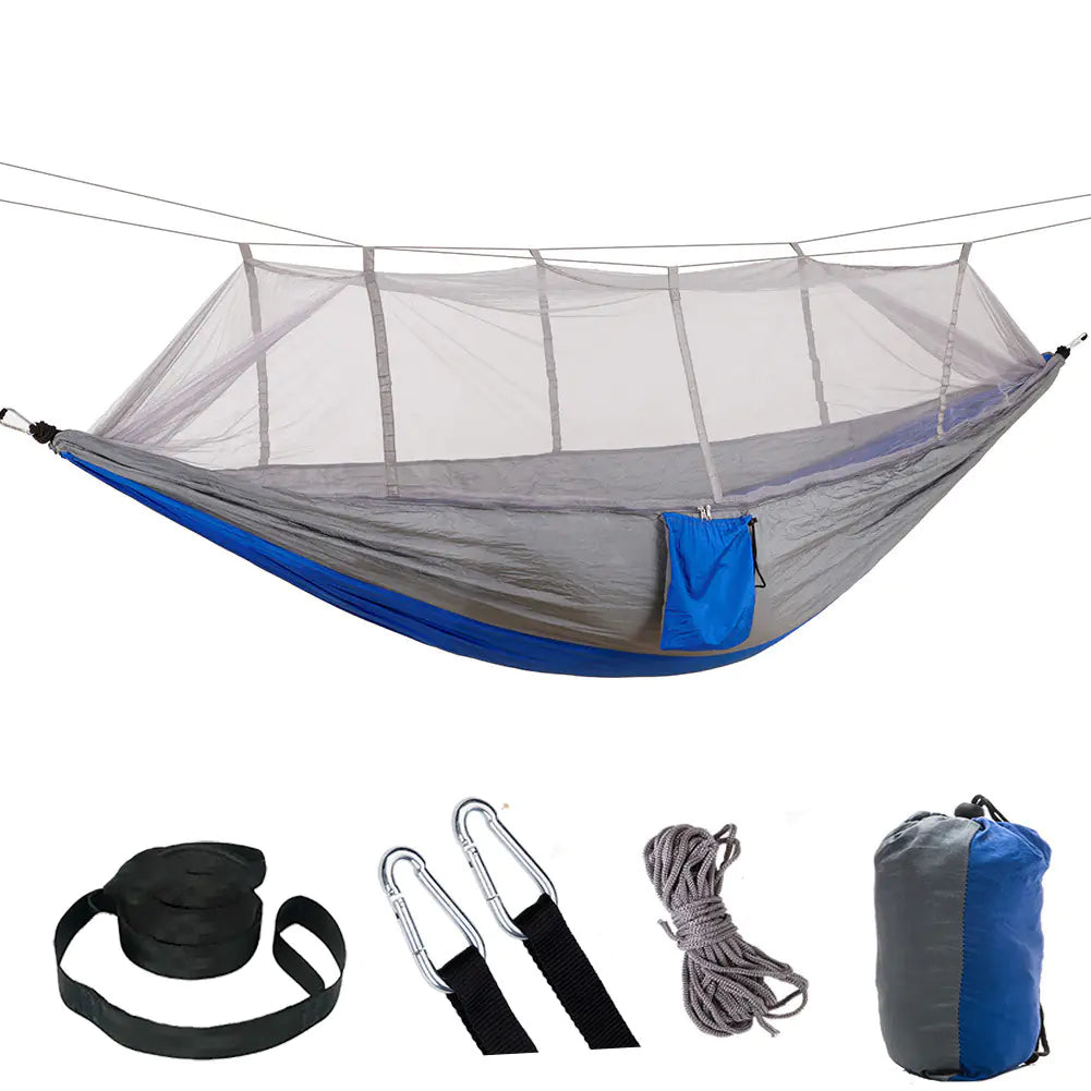 Outdoor Mosquito Net Hammock for Camping - Lightweight Nylon