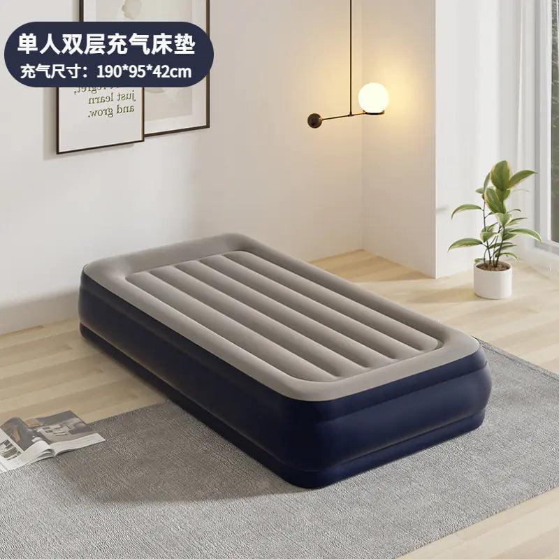 Inflatable PVC Mattress for Outdoor and Home Use