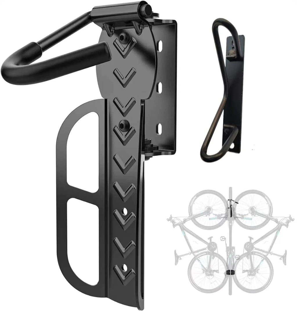 Adjustable Angle Bicycle Wall Mount Display Rack