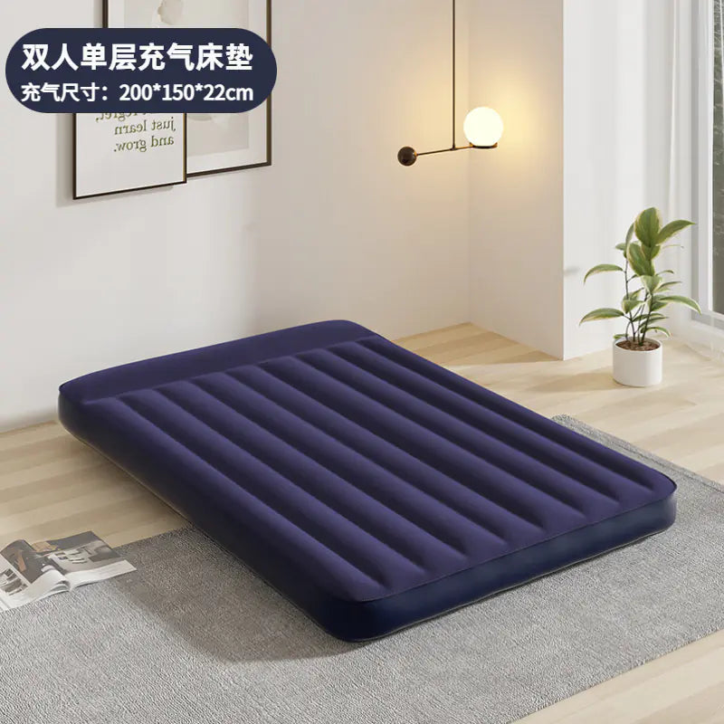 Inflatable PVC Mattress for Outdoor and Home Use