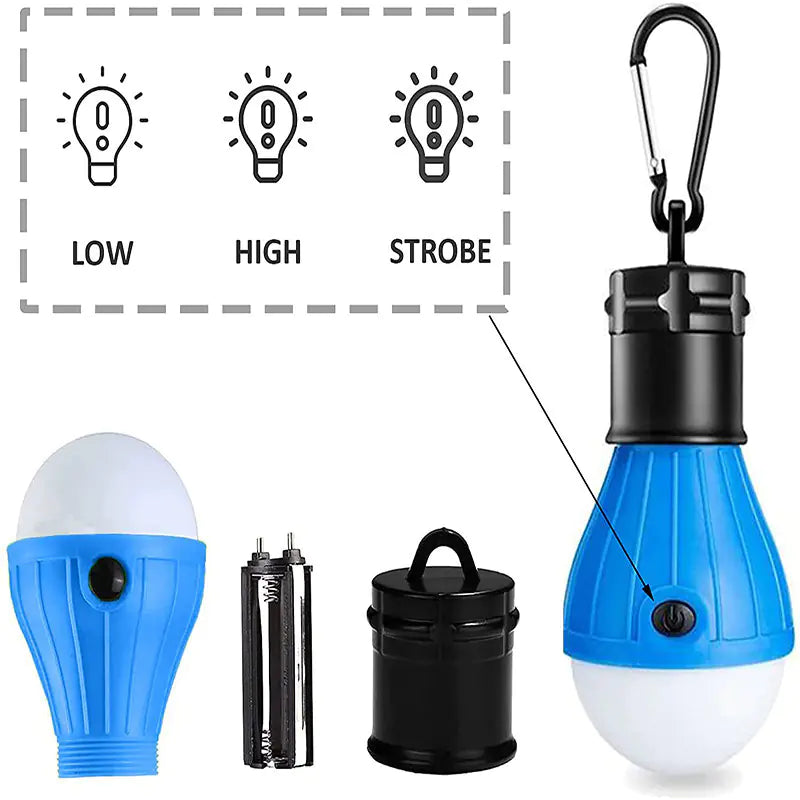 Portable LED Hook Lights for Camping and Emergency Use