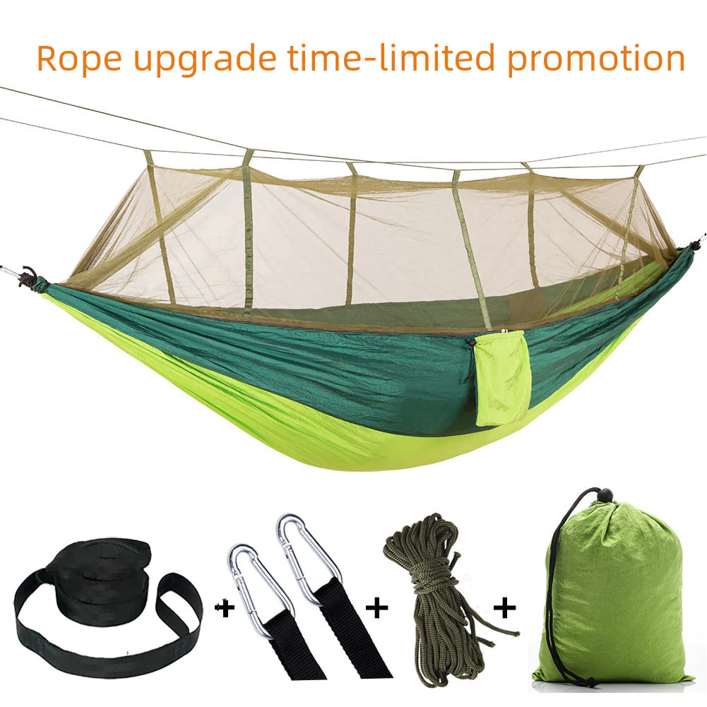 Outdoor Mosquito Net Hammock for Camping - Lightweight Nylon