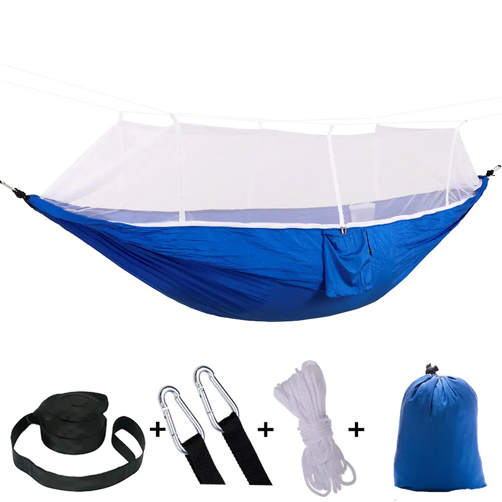 Outdoor Mosquito Net Hammock for Camping - Lightweight Nylon
