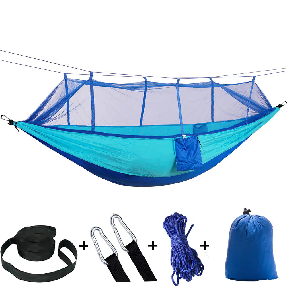 Outdoor Mosquito Net Hammock for Camping - Lightweight Nylon