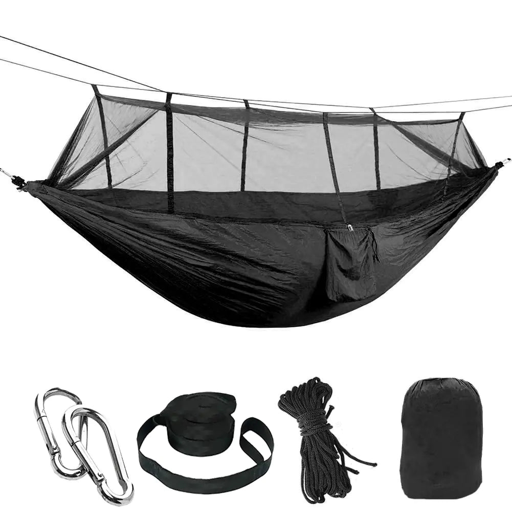 Outdoor Mosquito Net Hammock for Camping - Lightweight Nylon
